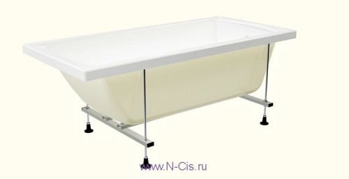 Метакам Стандарт — 170x70 ванна с монтажным комплектом в Нальчике